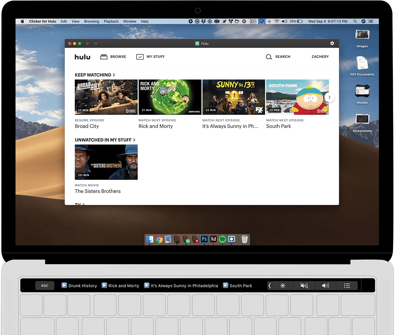 Meet Clicker, a native Netflix player for your Mac with Touch Bar support,  PiP and other perks